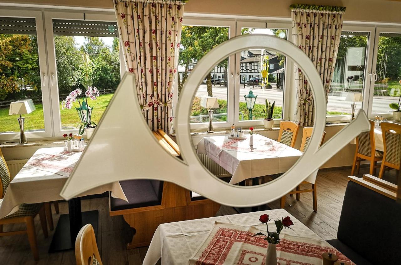 Landhotel Gasthof Zur Post Langewiese Kültér fotó